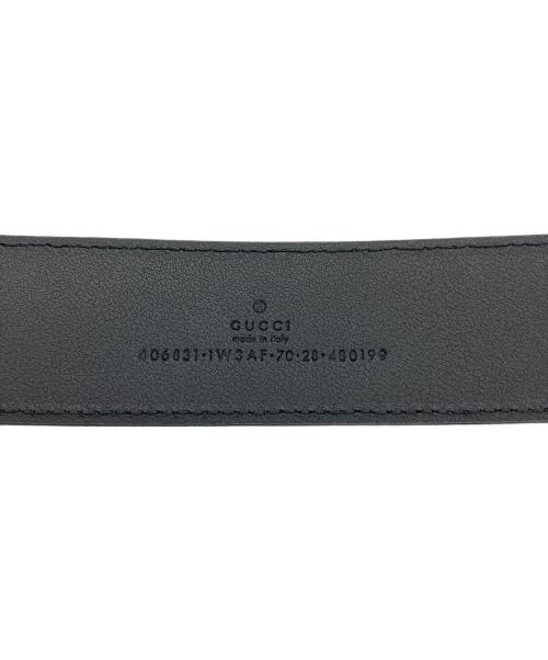 GUCCI（グッチ）GUCCI (グッチ) ベルト ブラックの古着・服飾アイテム