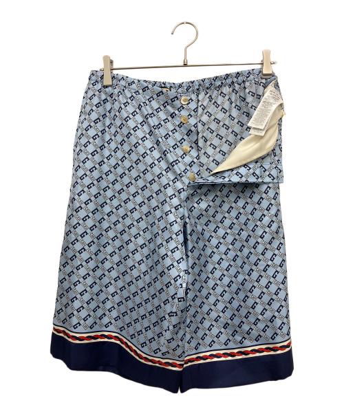 GUCCI（グッチ）GUCCI (グッチ) ハーフパンツ ブルー サイズ:48の古着・服飾アイテム