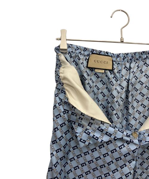GUCCI（グッチ）GUCCI (グッチ) ハーフパンツ ブルー サイズ:48の古着・服飾アイテム