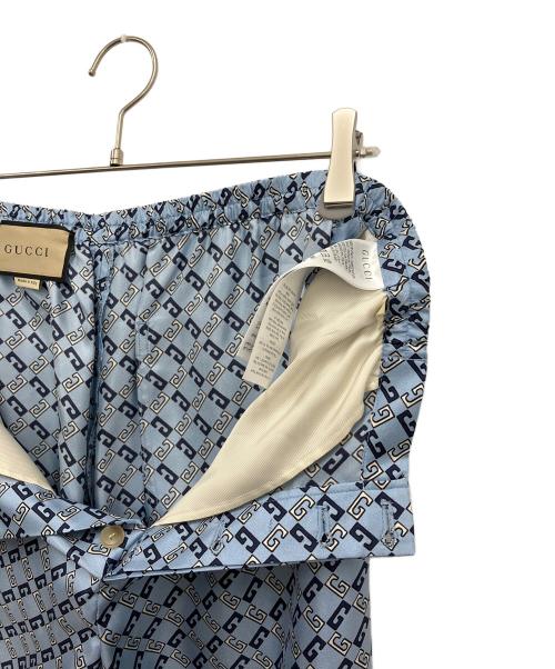 GUCCI（グッチ）GUCCI (グッチ) ハーフパンツ ブルー サイズ:48の古着・服飾アイテム
