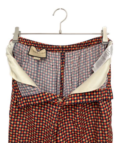 GUCCI（グッチ）GUCCI (グッチ) ハーフパンツ レッド サイズ:48の古着・服飾アイテム