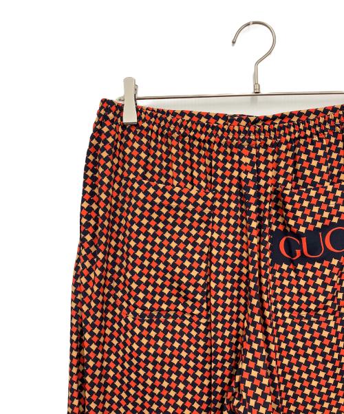 GUCCI（グッチ）GUCCI (グッチ) ハーフパンツ レッド サイズ:48の古着・服飾アイテム