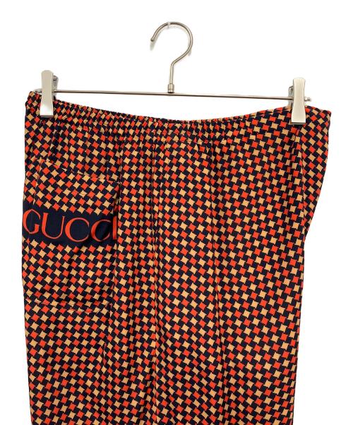 GUCCI（グッチ）GUCCI (グッチ) ハーフパンツ レッド サイズ:48の古着・服飾アイテム