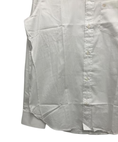 GUCCI（グッチ）GUCCI (グッチ) 長袖シャツ ホワイト サイズ:37/14 1/2の古着・服飾アイテム