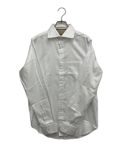 GUCCI（グッチ）GUCCI (グッチ) 長袖シャツ ホワイト サイズ:37/14 1/2の古着・服飾アイテム