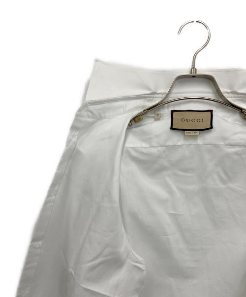 GUCCI（グッチ）GUCCI (グッチ) 長袖シャツ ホワイト サイズ:37/14 1/2の古着・服飾アイテム