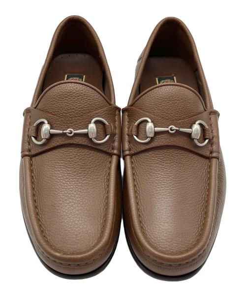GUCCI（グッチ）GUCCI (グッチ) ホースビット 1953 ローファー ブラウン サイズ:6 1/2 未使用品の古着・服飾アイテム