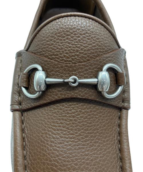 GUCCI（グッチ）GUCCI (グッチ) ホースビット 1953 ローファー ブラウン サイズ:6 1/2 未使用品の古着・服飾アイテム