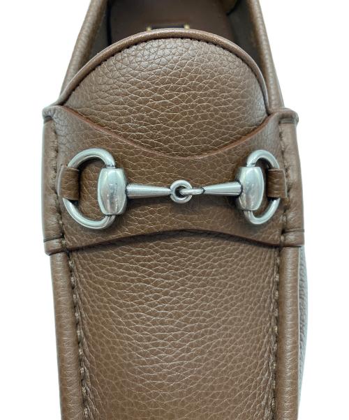 GUCCI（グッチ）GUCCI (グッチ) ホースビット 1953 ローファー ブラウン サイズ:6 1/2 未使用品の古着・服飾アイテム