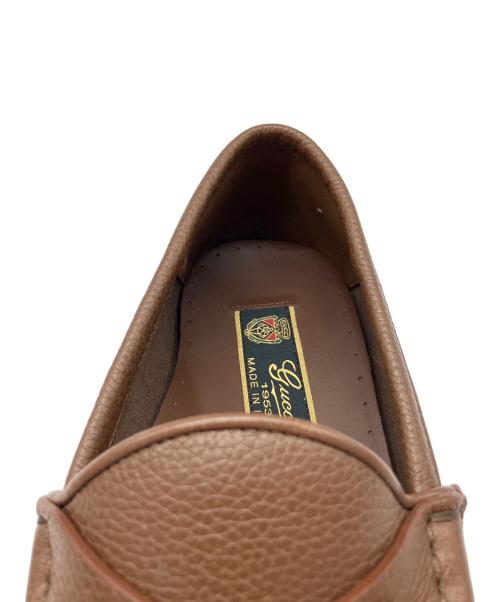 GUCCI（グッチ）GUCCI (グッチ) ホースビット 1953 ローファー ブラウン サイズ:6 1/2 未使用品の古着・服飾アイテム