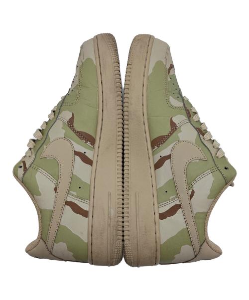 NIKE（ナイキ）NIKE (ナイキ) AIR FORCE1 LOW ベージュ×オリーブ サイズ:27cmの古着・服飾アイテム