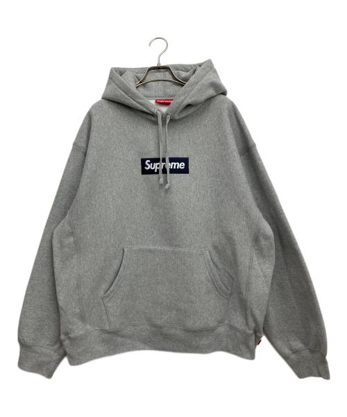 SUPREME（シュプリーム）SUPREME (シュプリーム) Box Logo Hooded Sweatshirt グレー サイズ:Lの古着・服飾アイテム