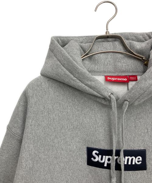 SUPREME（シュプリーム）SUPREME (シュプリーム) Box Logo Hooded Sweatshirt グレー サイズ:Lの古着・服飾アイテム