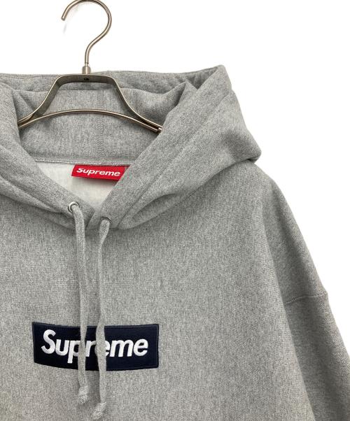 SUPREME（シュプリーム）SUPREME (シュプリーム) Box Logo Hooded Sweatshirt グレー サイズ:Lの古着・服飾アイテム