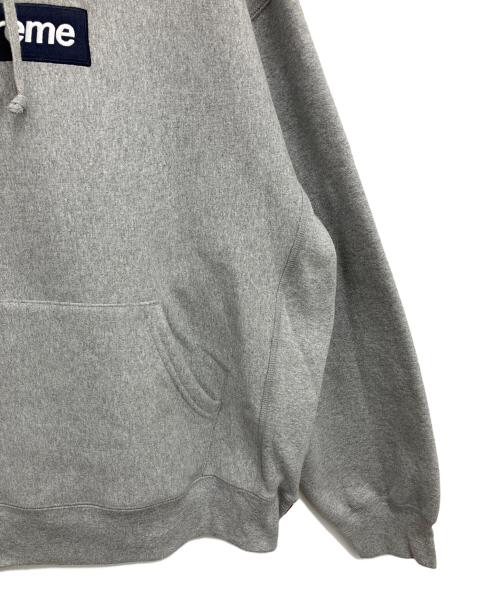 SUPREME（シュプリーム）SUPREME (シュプリーム) Box Logo Hooded Sweatshirt グレー サイズ:Lの古着・服飾アイテム