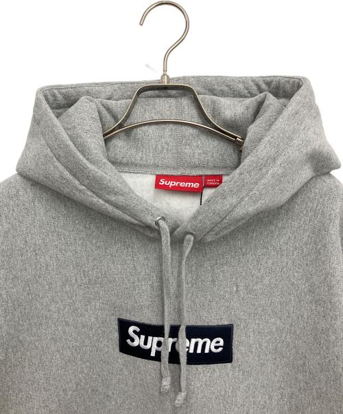 SUPREME（シュプリーム）SUPREME (シュプリーム) Box Logo Hooded Sweatshirt グレー サイズ:Lの古着・服飾アイテム