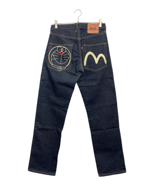 EVISU（エヴィス）EVISU (エヴィス) ドラえもん (ドラエモン) デニムパンツ インディゴ サイズ:30×34の古着・服飾アイテム