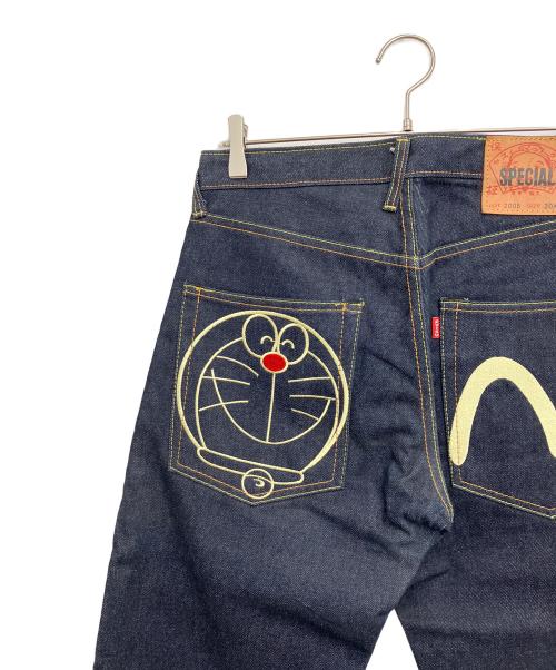 EVISU（エヴィス）EVISU (エヴィス) ドラえもん (ドラエモン) デニムパンツ インディゴ サイズ:30×34の古着・服飾アイテム