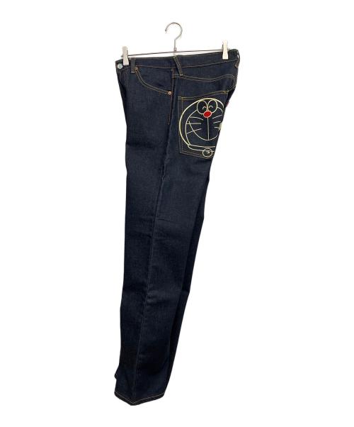 EVISU（エヴィス）EVISU (エヴィス) ドラえもん (ドラエモン) デニムパンツ インディゴ サイズ:30×34の古着・服飾アイテム