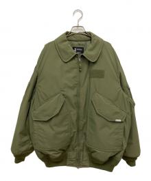 FREAK'S STORE×PHENIX（フリークスストア×フェニックス）の古着「DOWN Flight Jacket」｜グリーン