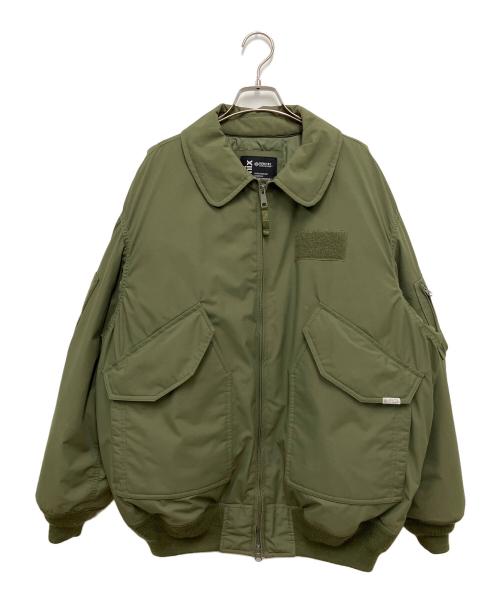 FREAK'S STORE（フリークスストア）FREAK'S STORE (フリークスストア) PHENIX (フェニックス) DOWN Flight Jacket グリーン サイズ:Lの古着・服飾アイテム