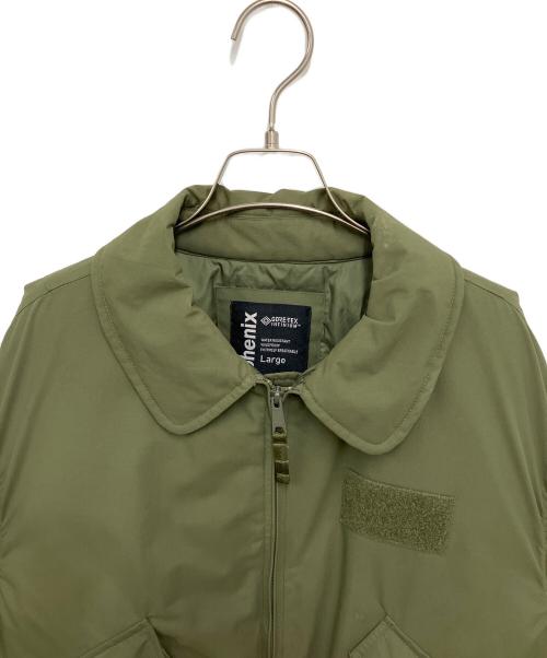 FREAK'S STORE（フリークスストア）FREAK'S STORE (フリークスストア) PHENIX (フェニックス) DOWN Flight Jacket グリーン サイズ:Lの古着・服飾アイテム
