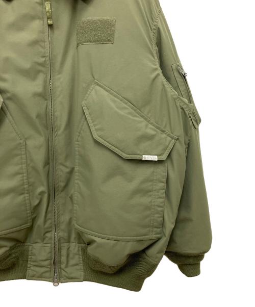 FREAK'S STORE（フリークスストア）FREAK'S STORE (フリークスストア) PHENIX (フェニックス) DOWN Flight Jacket グリーン サイズ:Lの古着・服飾アイテム