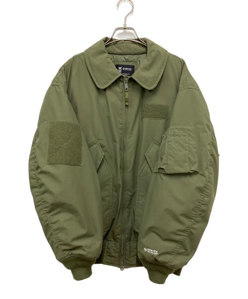 FREAK'S STORE（フリークスストア）FREAK'S STORE (フリークスストア) PHENIX (フェニックス) DOWN Flight Jacket グリーン サイズ:Lの古着・服飾アイテム