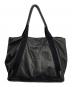 BALENCIAGA（バレンシアガ）の古着「ネイビーカバM レザー トートバッグ」｜ブラック