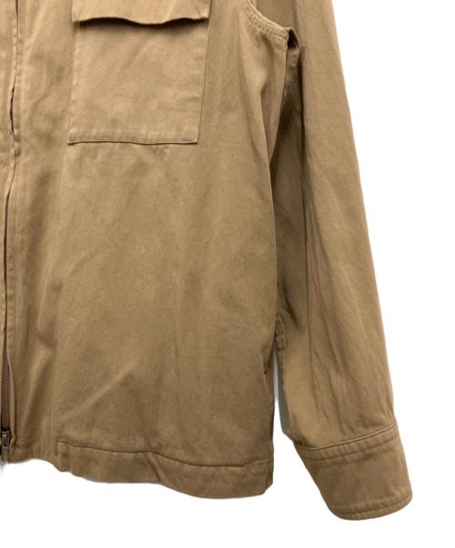ATON（エイトン）ATON (エイトン) コットンボイル サテン ブラウン サイズ:04の古着・服飾アイテム