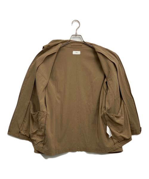 ATON（エイトン）ATON (エイトン) コットンボイル サテン ブラウン サイズ:04の古着・服飾アイテム