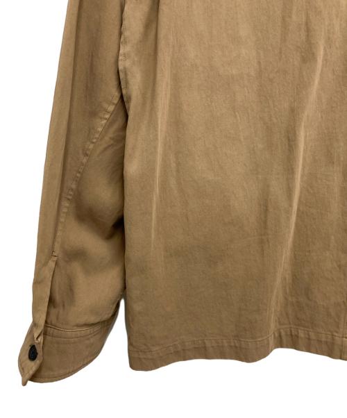 ATON（エイトン）ATON (エイトン) コットンボイル サテン ブラウン サイズ:04の古着・服飾アイテム