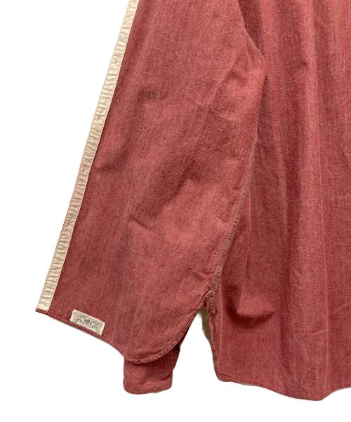RRL（ダブルアールエル）RRL (ダブルアールエル) シャンブレーシャツ レッド サイズ:Lの古着・服飾アイテム