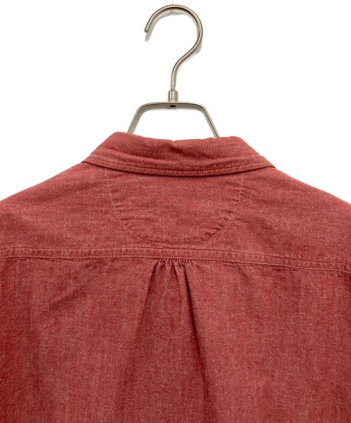 RRL（ダブルアールエル）RRL (ダブルアールエル) シャンブレーシャツ レッド サイズ:Lの古着・服飾アイテム
