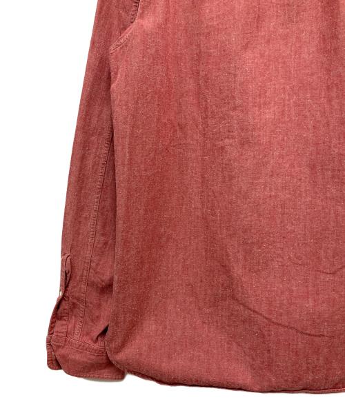RRL（ダブルアールエル）RRL (ダブルアールエル) シャンブレーシャツ レッド サイズ:Lの古着・服飾アイテム