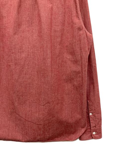RRL（ダブルアールエル）RRL (ダブルアールエル) シャンブレーシャツ レッド サイズ:Lの古着・服飾アイテム