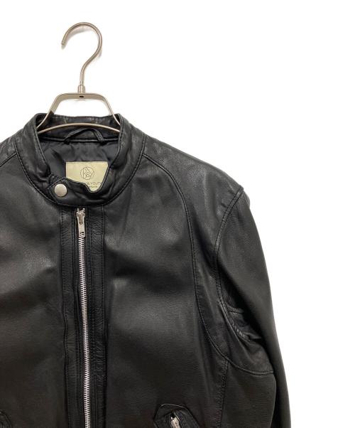 BEAUTY&YOUTH（ビューティーアンドユース）BEAUTY&YOUTH (ビューティーアンドユース) レザージャケット ブラック サイズ:Sの古着・服飾アイテム