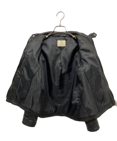BEAUTY&YOUTH（ビューティーアンドユース）BEAUTY&YOUTH (ビューティーアンドユース) レザージャケット ブラック サイズ:Sの古着・服飾アイテム