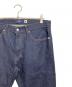 中古・古着 LEVI'S (リーバイス) スリムフィット ジーンズ ダークインディゴ インディゴ サイズ:34：20000円