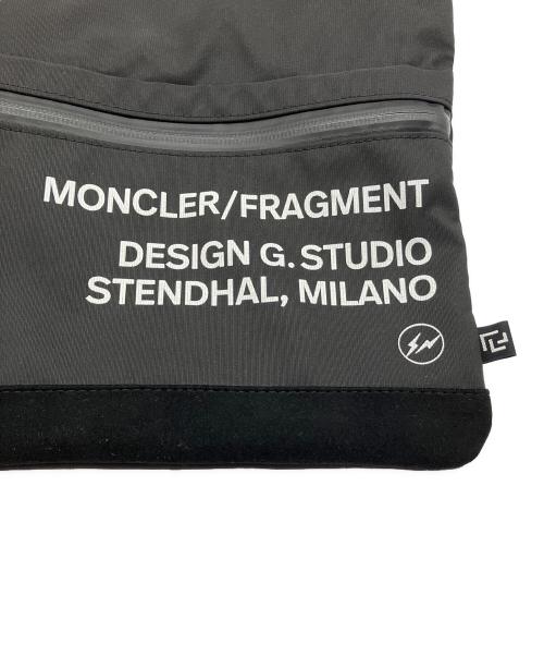 MONCLER（モンクレール）MONCLER  (モンクレール) RAMIDUS (ラミダス)  FRAGMENT DESIGN (フラグメントデザイン) サコッシュ ブラックの古着・服飾アイテム