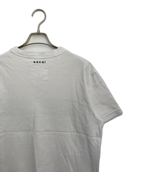 sacai（サカイ）sacai (サカイ) 半袖カットソー ホワイト サイズ:1の古着・服飾アイテム