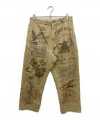 AVIREXアヴィレックス）の古着「60’s ARMY CHINO PANTS ”ARCHIVE GRAPHIC」｜カーキ