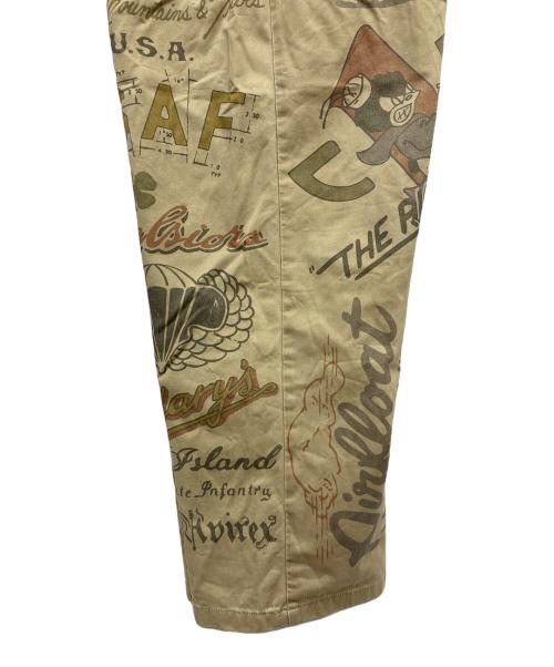 AVIREX（アヴィレックス）AVIREX (アヴィレックス) 60’s ARMY CHINO PANTS ”ARCHIVE GRAPHIC カーキ サイズ:Lの古着・服飾アイテム
