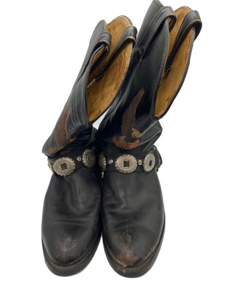 HARLEY-DAVIDSON（ハーレーダビッドソン）HARLEY-DAVIDSON (ハーレーダビッドソン) エンジニアブーツ ブラック サイズ:SIZE 81/2の古着・服飾アイテム