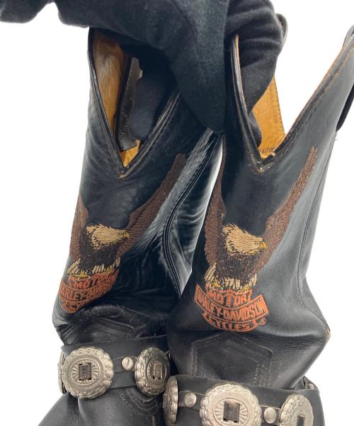 HARLEY-DAVIDSON（ハーレーダビッドソン）HARLEY-DAVIDSON (ハーレーダビッドソン) エンジニアブーツ ブラック サイズ:SIZE 81/2の古着・服飾アイテム