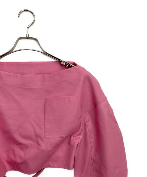 jacquemus（ジャックムス）jacquemus (ジャックムス) 長袖カットソー ピンク サイズ:SIZE　34の古着・服飾アイテム