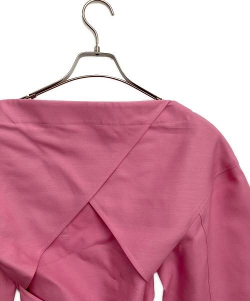 jacquemus（ジャックムス）jacquemus (ジャックムス) 長袖カットソー ピンク サイズ:SIZE　34の古着・服飾アイテム