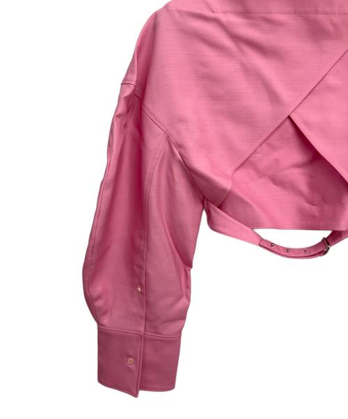 jacquemus（ジャックムス）jacquemus (ジャックムス) 長袖カットソー ピンク サイズ:SIZE　34の古着・服飾アイテム