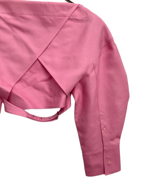 jacquemus（ジャックムス）jacquemus (ジャックムス) 長袖カットソー ピンク サイズ:SIZE　34の古着・服飾アイテム