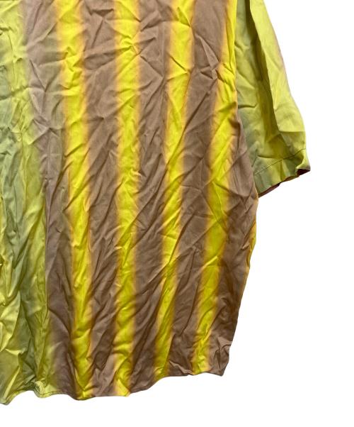 DIESEL（ディーゼル）DIESEL (ディーゼル) 半袖シャツ イエロー×ベージュ サイズ:Lの古着・服飾アイテム